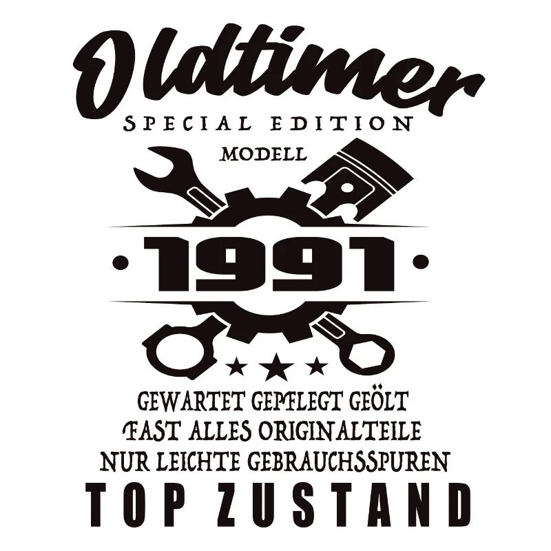 Oldtimer Special Edition Model 1991 Birthday