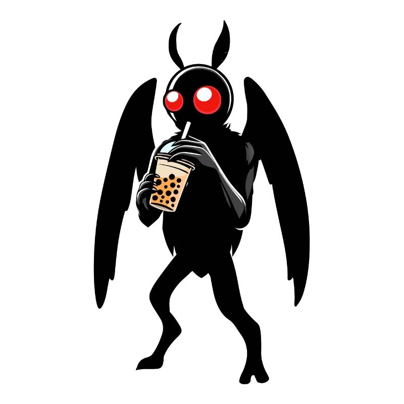 Mothman Bubble Tea