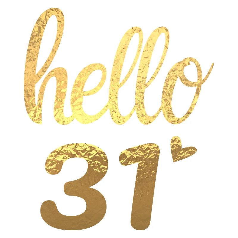 Hello 31 doré