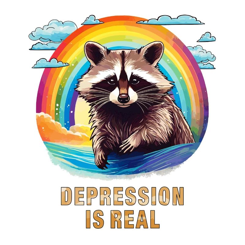 WASCHBÄR DEPRESSION IS REAL
