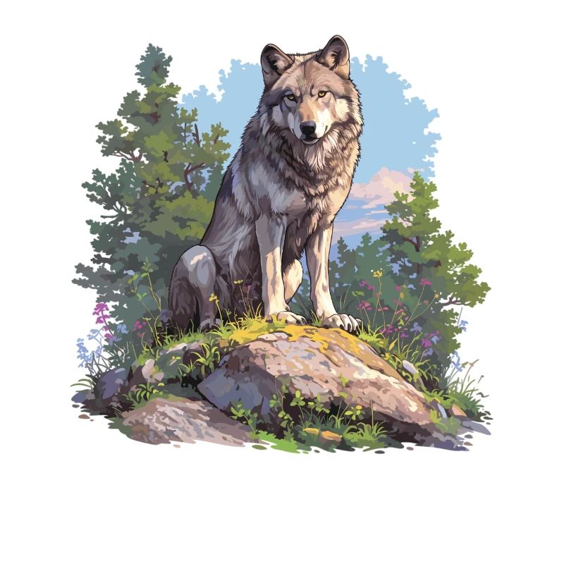 Wölfe Wolf