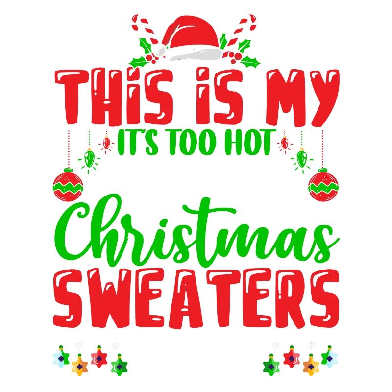C’est mon c’est trop chaud pour les pulls de Noël moches