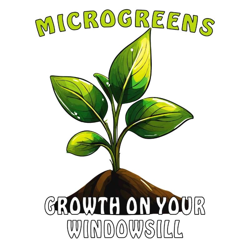MICROGREENS GROWTH ON YOUR WINDOWSILL