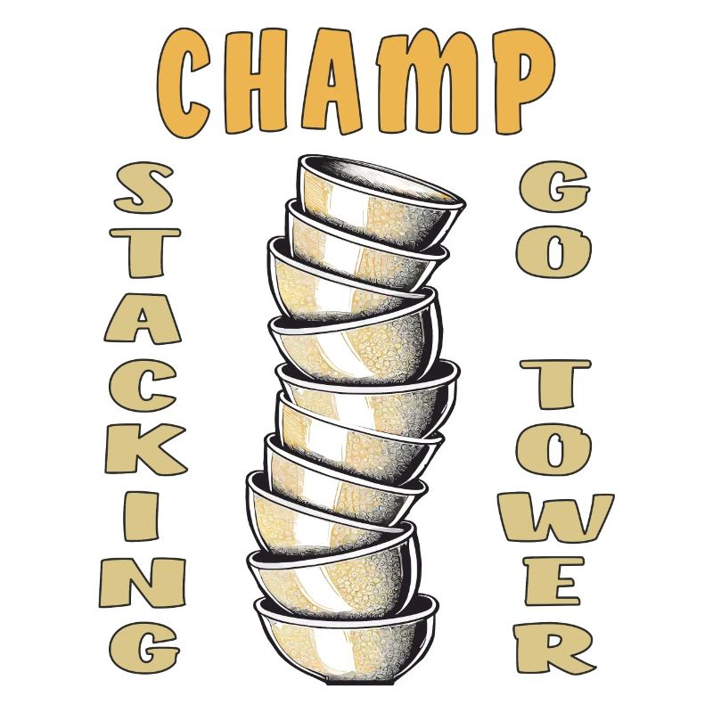 CUP STACKING CHAMP GO TOWER