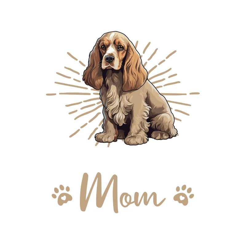 Cocker anglais Cocker Spaniel Groovy Cocker Mom