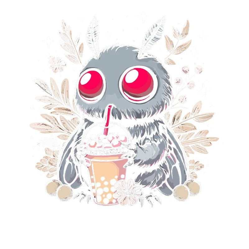Mothman Bubble Tea