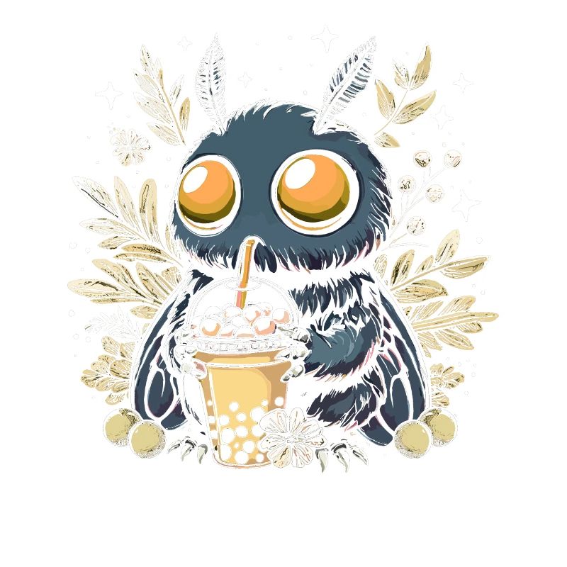 Mothman Bubble Tea