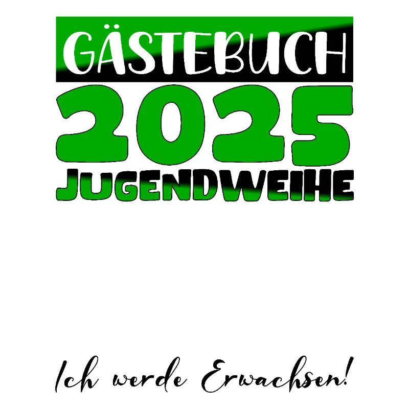 Jugendweihe 2025 Gästebuch Geschenk Mädchen Jungen