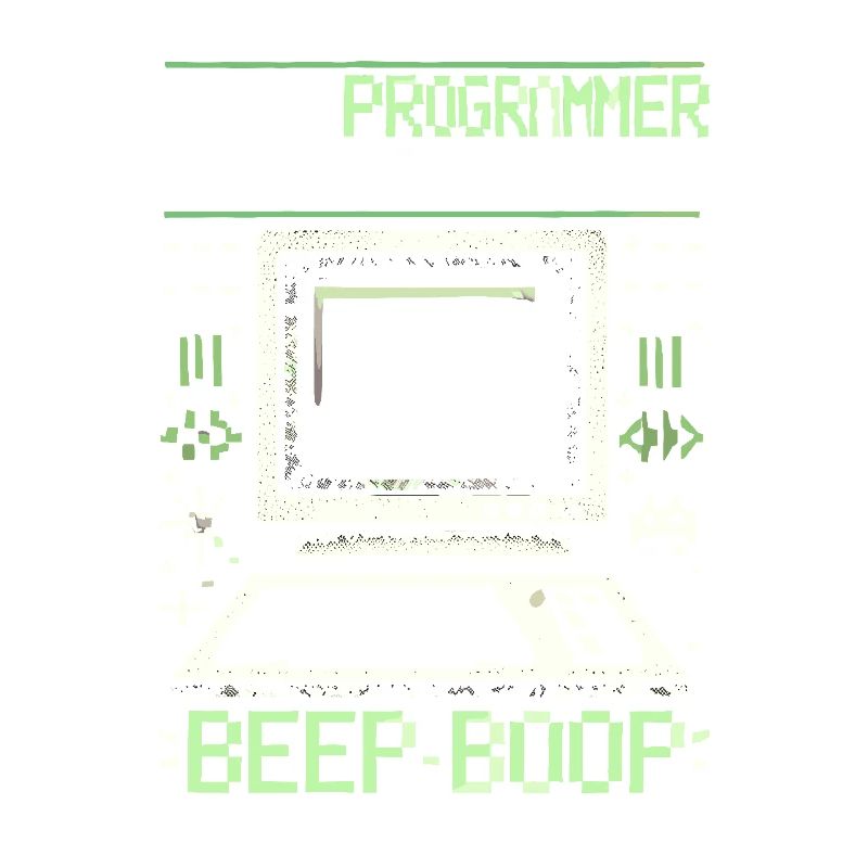 Ich bin Programmierer Ich mache Computer Piep Boop
