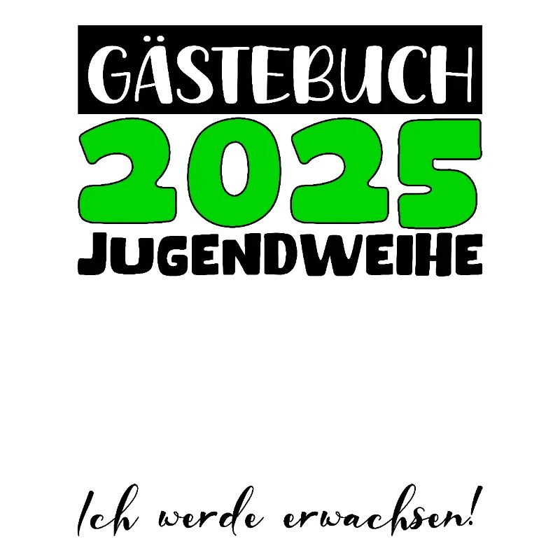 Jugendweihe 2025 Gästebuch Geschenk Mädchen Jungen