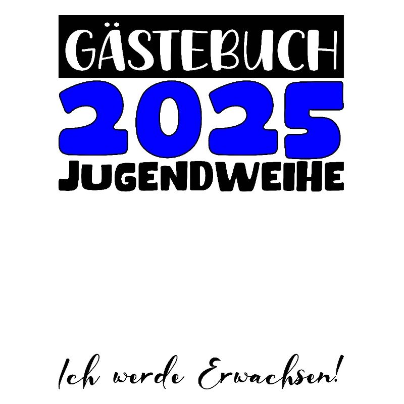 Jugendweihe 2025 Gästebuch Geschenk Mädchen Jungen