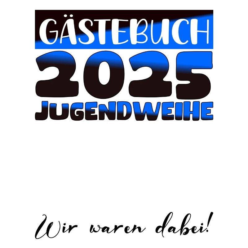 Jugendweihe 2025 Gästebuch Geschenk Mädchen Jungen