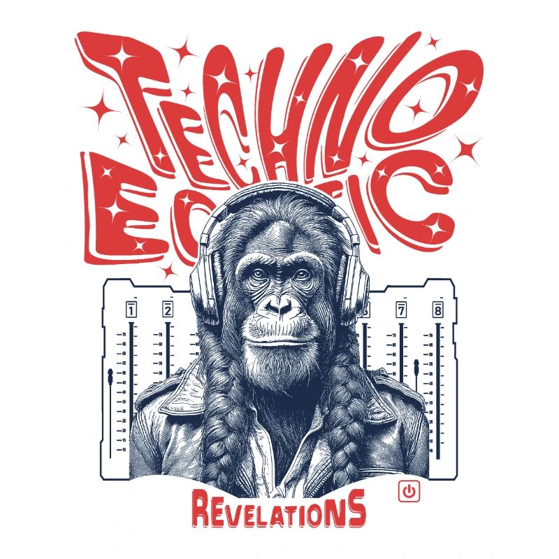 La camicia del primate: scintille techno per i festaioli