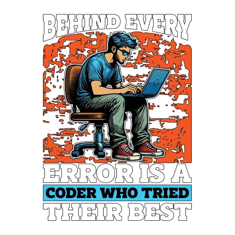 Coder Behind Every Error Is A Coder Web Developer