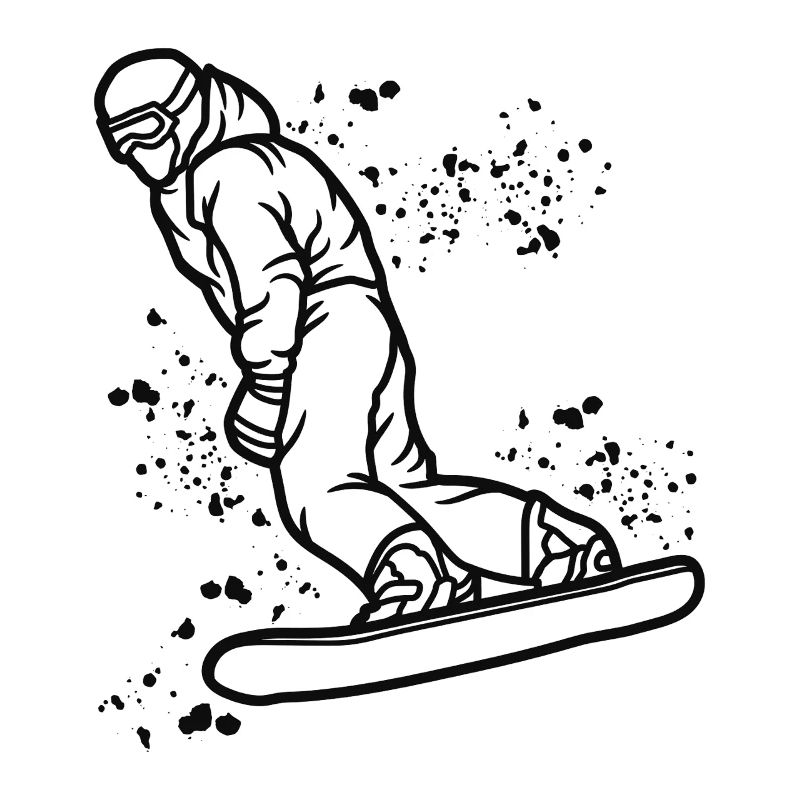 Snowboarder Snowboarding Snowboard