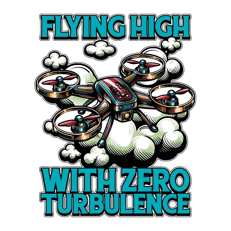 Passionné de drones qui vole haut avec des courses de drones