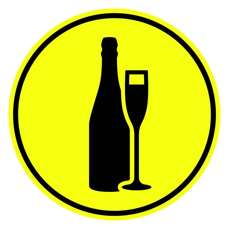 Red wine symbol