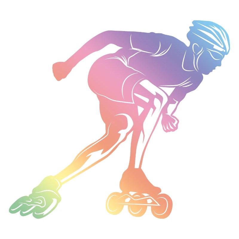 Inline Skates Silhoette
