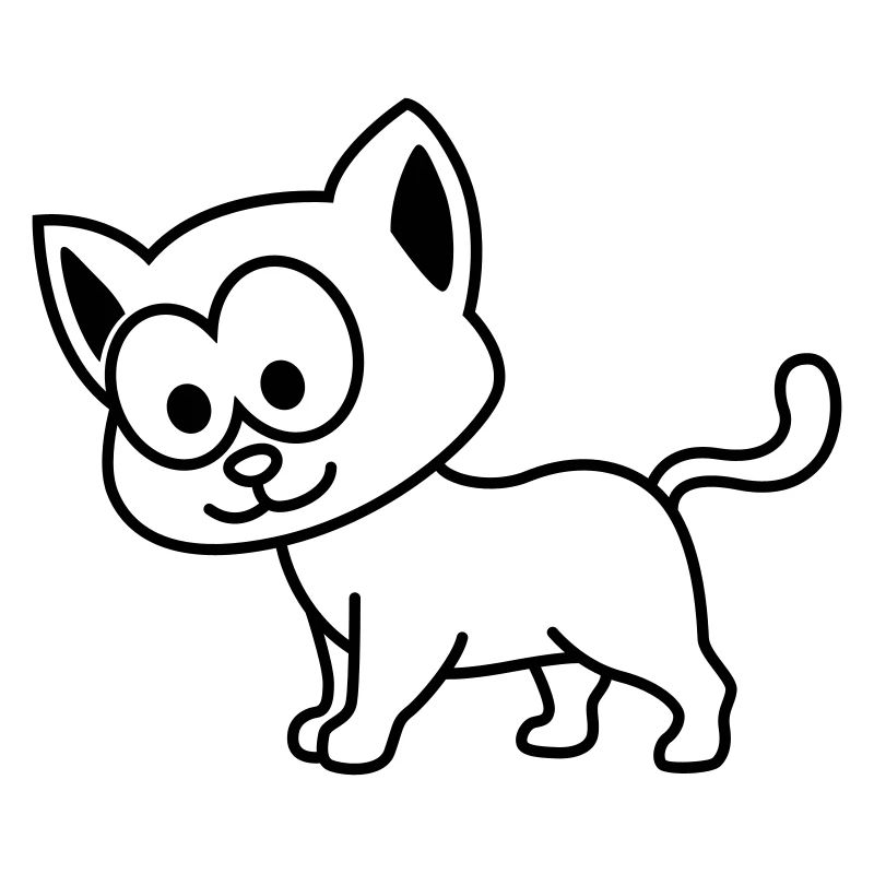 Katze Comic Tier