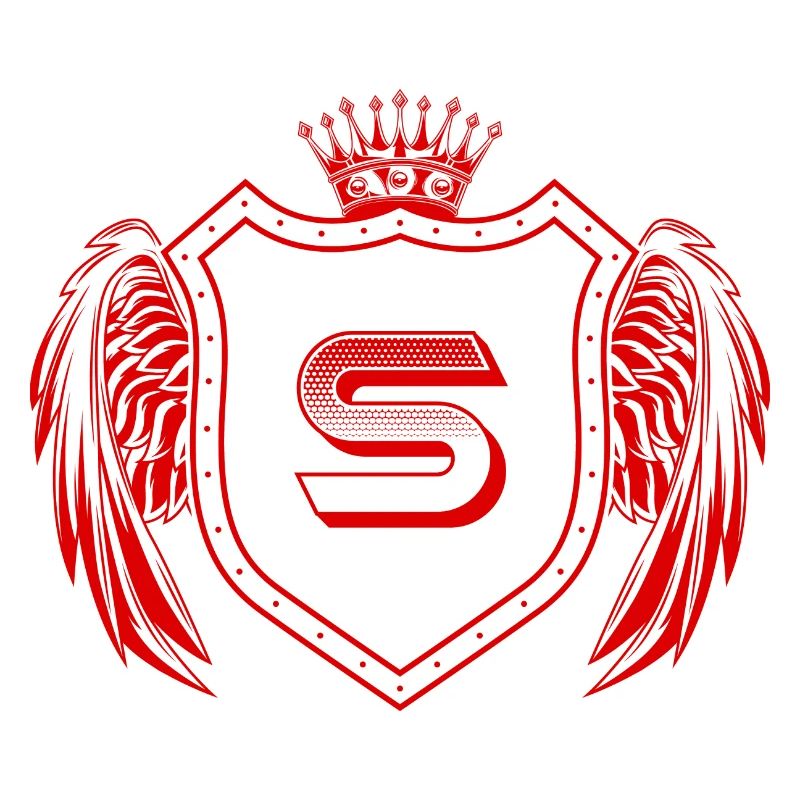 S Buchstabe Wappen
