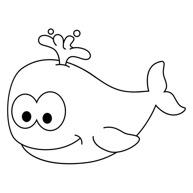 Baleines Comic Animal