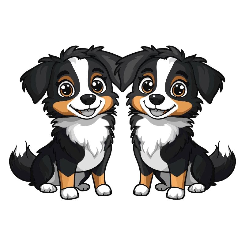Australian Shepherd Dog Comic