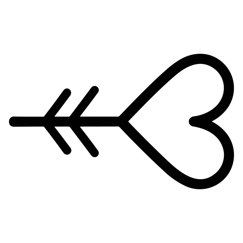 Flèche coeur