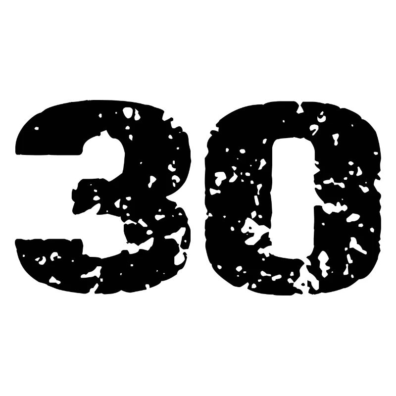 30 Number jersey