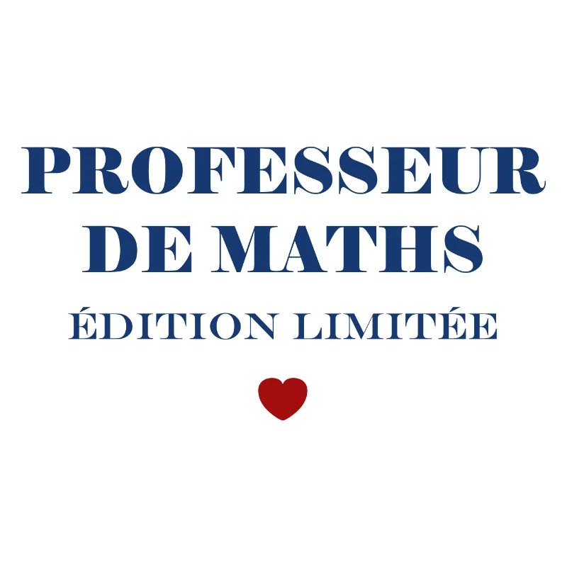 Professeur de maths