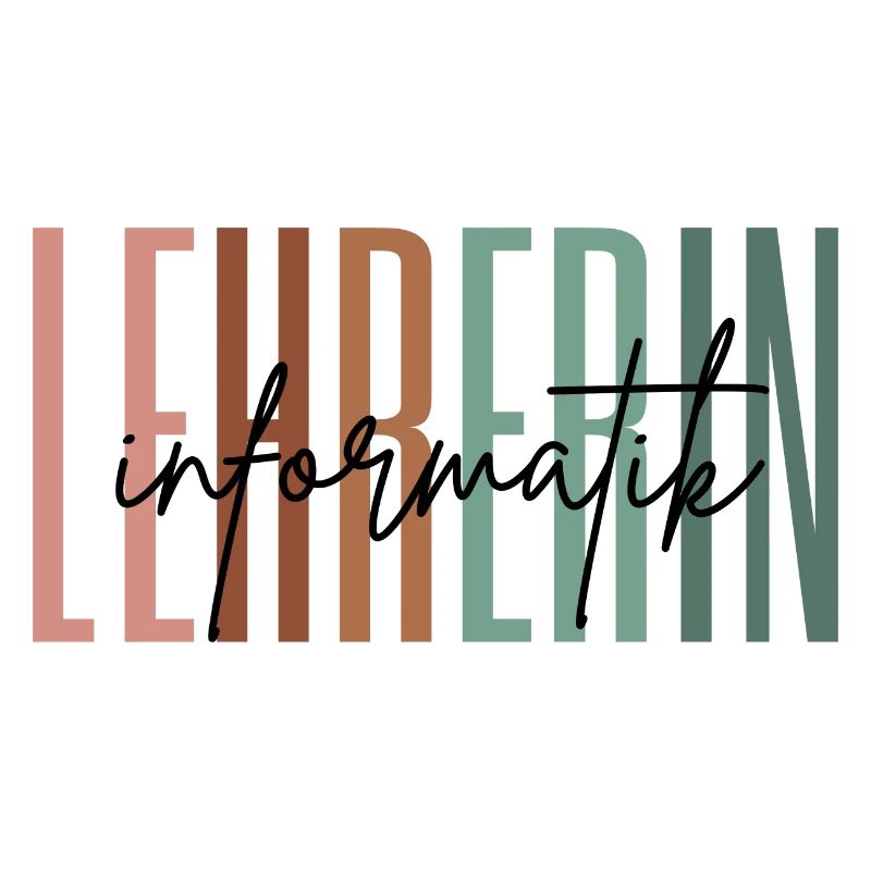 Lehrerin Informatik Informatiklehrerin Geschenk