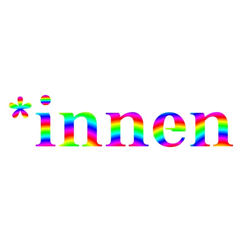 *innen Regenbogen Geschenkidee bunt Weltfrauentag
