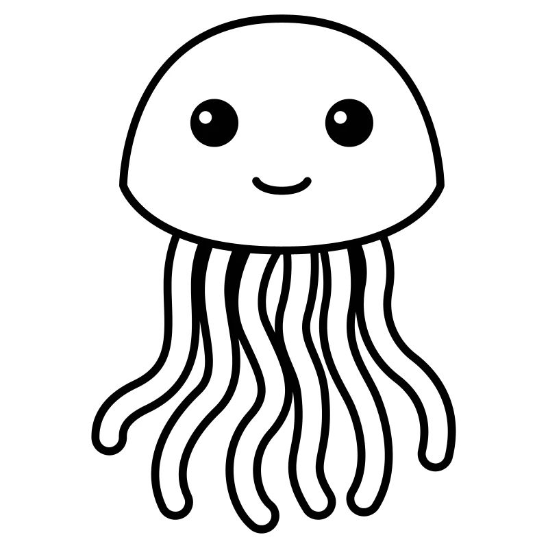 Jellyfish Comic Animal