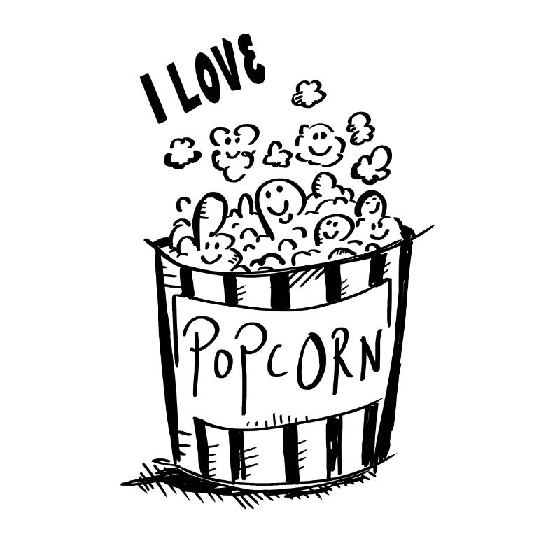 J'adore pop-corn - I love pop-corn