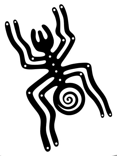 Nazca lines, the spider