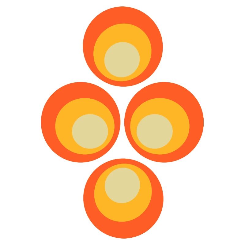 70s Circles Pattern