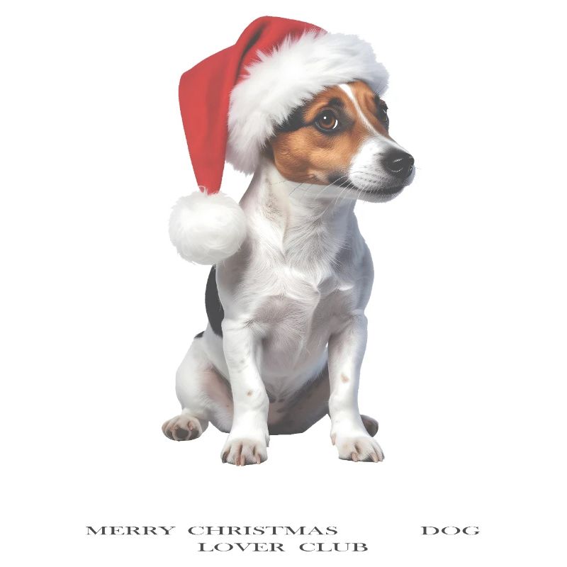 Bonnet de Noël Jack Russell Terrier