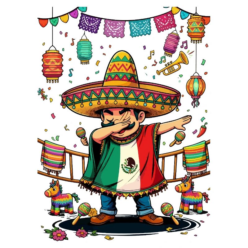 Mexico Pride & Home Mexican Mexico Flag