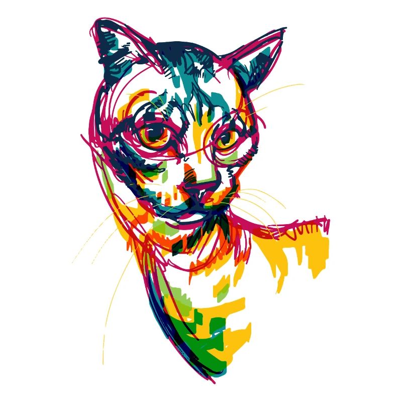Neon Cat