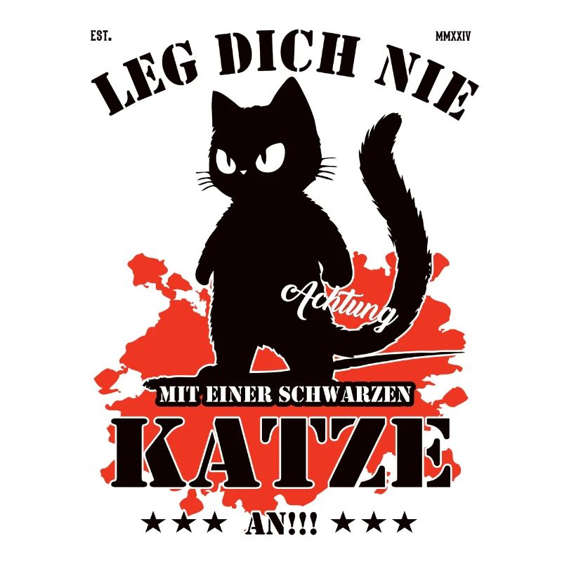Leg dich nicht mit einer schwarzen Katze an!