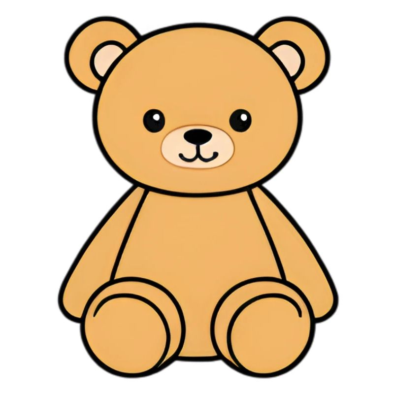 Cute Teddy Bear Cartoon