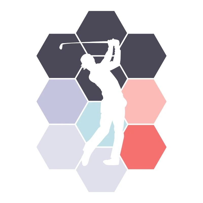 Golfers Golfers Abstract Golf Golf