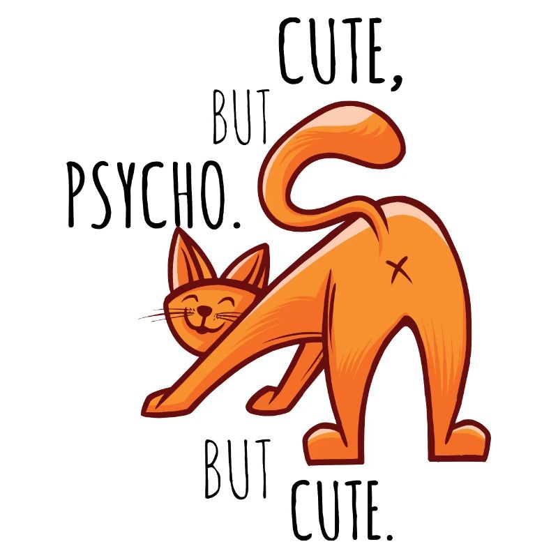 Katze Geschenk Lustiger Spruch