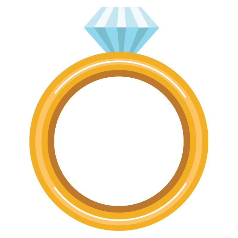 Ring with diamond