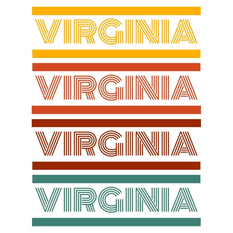 Texte de Virginie dans un design de couleur différente