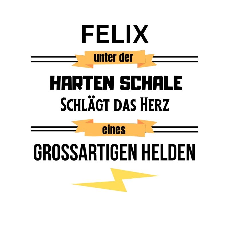 Felix unter harte Schale eines Großartigen Helden