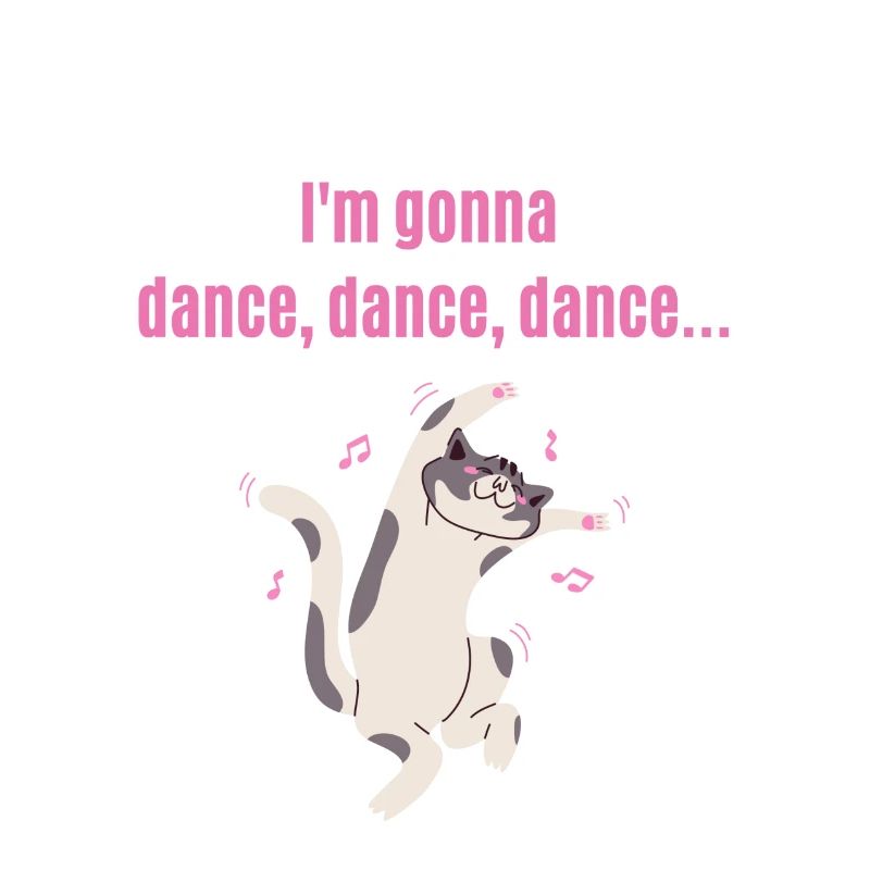 Carnaval - Danse danse danse drôle chat dansant