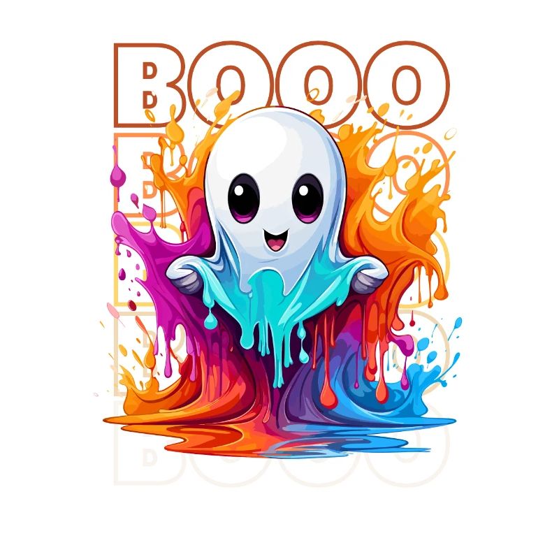 Chibi Float & Booo! spectral Tee !