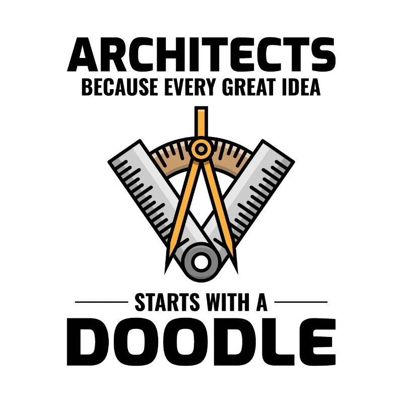 Architect Doodles Interior Design Innovation Funny