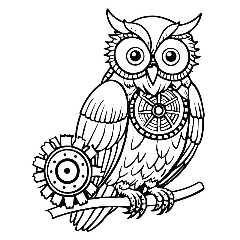 Mechanical owl
