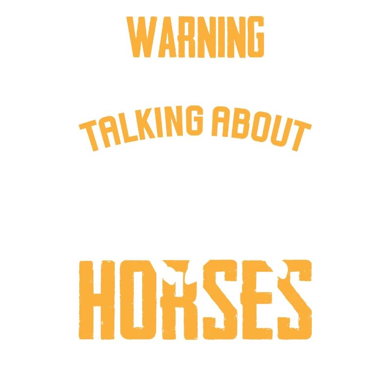 Could talk about horses